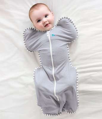 Love to Dream Swaddle Up Lite - Grey (M)(6-8.5kg)