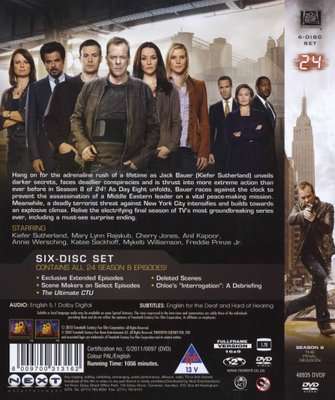 24 - Season 8 - The Final Season (DVD, Boxed set)