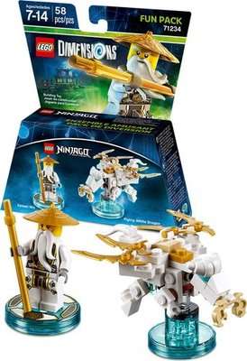 Lego Dimensions Fun Pack - Ninjago-Sensei Wu