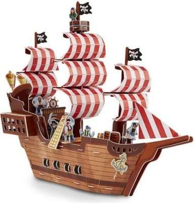 Melissa & Doug Pirate Ship 3D Puzzle