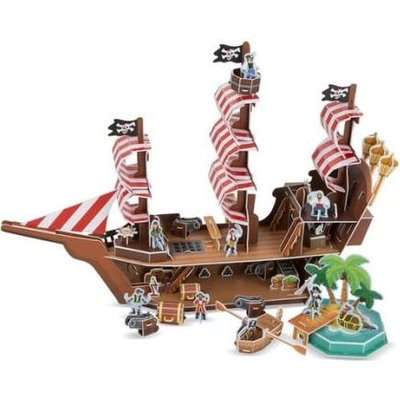 Melissa & Doug Pirate Ship 3D Puzzle