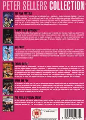 Peter Sellers Collection - The Pink Panther / What's New Pussycat / The Party / Casino Royale / Afte