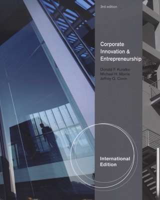Corporate Innovation & Entrepreneurship, International Edition (Paperback, International Edition)