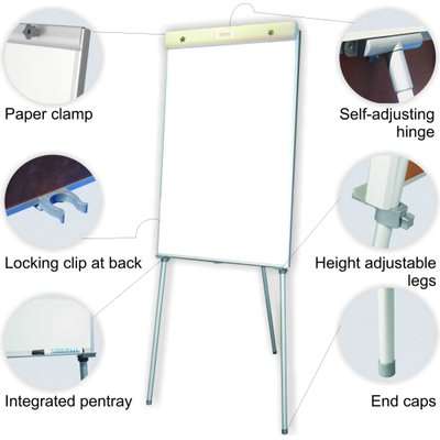 Parrot Non-Magnetic Standard Flipchart  (1000mm x 640mm)