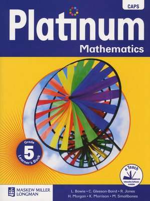 Platinum Mathematics CAPS - Grade 5 Learner's Book  (Paperback)