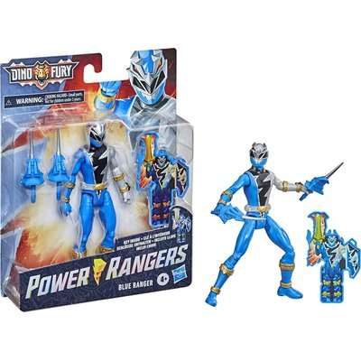 Power Rangers Dino Fury 6" Figure - Blue Ranger