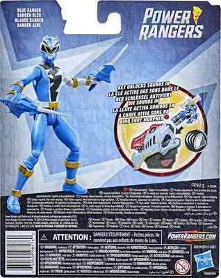Power Rangers Dino Fury 6" Figure - Blue Ranger