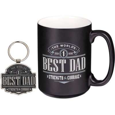 Best Dad Gift Set (Mug / Keyring Boxed Set)