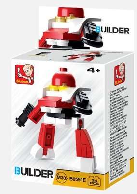Sluban Builder - Red Robot (30 Piece)