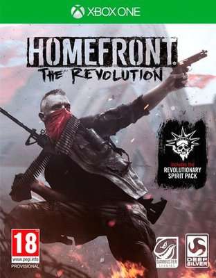 Homefront - The Revolution (XBox One, Blu-ray disc)