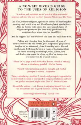 Religion for Atheists - A non-believer's guide to the uses of religion (Paperback)