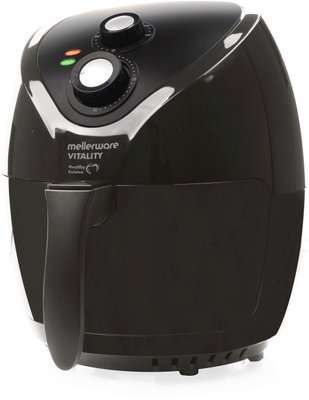 Mellerware Vitality Air Fryer with Timer (2.3L | Black)