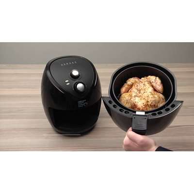 Mellerware Vitality Air Fryer with Timer (2.3L | Black)