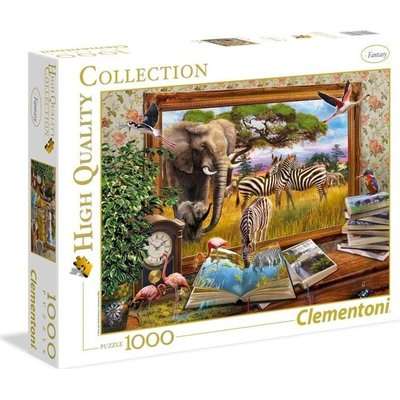 Clementoni Jigsaw Puzzle - The Elephant (1000 Pieces)