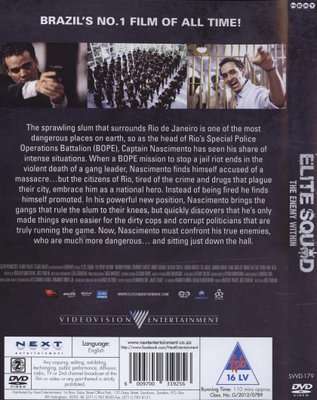 Elite Squad 2 - The Enemy Within (DVD)