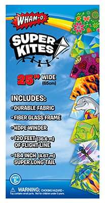 Wham-O Super Kites 65 cm (Supplied Design May Vary)