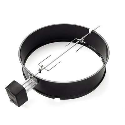 Weber Battery Operated Rotisserie for 47cm Charcoal Grill (Black)