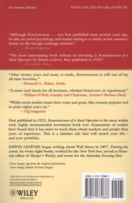 Reminiscences of a Stock Operator (Paperback, Rev ed)