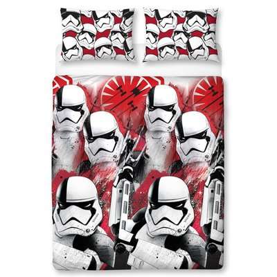 Star Wars Ep 8 Trooper Reversible Duvet Cover (Single)