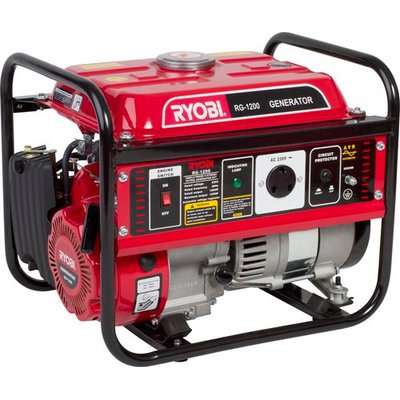 Ryobi Air-Cooled 4-Stroke Generator (1.2KVA)