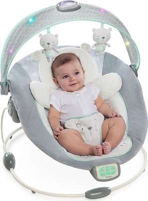 Ingenuity Inlighten Bouncer - Twinkle Twinkle Teddy Bear
