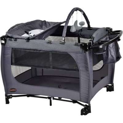Chelino Siesta Camp Cot (Dark Grey)