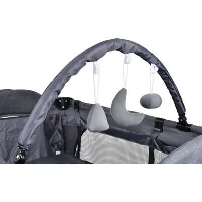 Chelino Siesta Camp Cot (Dark Grey)