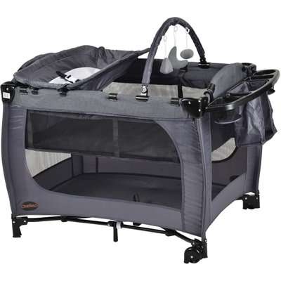 Chelino Siesta Camp Cot (Dark Grey)