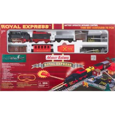 Golden Bright Royal Express Wireless Remote Control Train Set (75 Pieces)