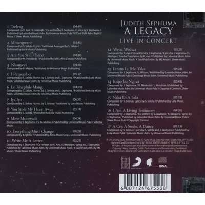 A Legacy - Live In Concert (CD)