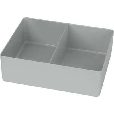 Bantex Texo Modular Drawer Insert A6 (2 Partition)(Grey)