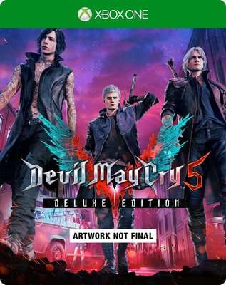 Devil May Cry 5: Deluxe Steelbook Edition (XBox One)
