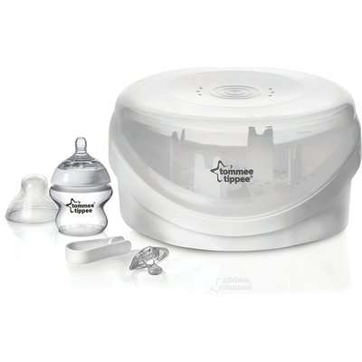 Tommee Tippee Closer to Nature Microwave Sterilizer & Breast Pump Kit