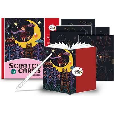 JarMelo Scratch Card Set: Full Moon
