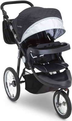 J is for Jeep Cross Country All Terrain Stroller (Grey | Black)