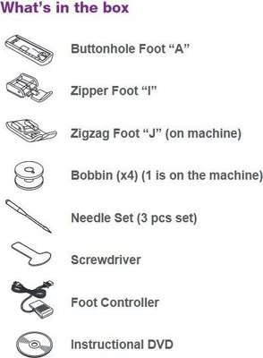 Brother JA1400 Basic Multi Purpose Sewing Machine