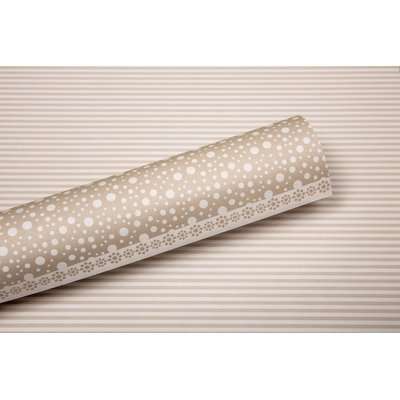 Lady Pattern Paper Basic Essentials Collection Double Sided Paper Candy Stripe (So Buff Design)(10 S