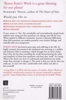 Loving What Is - Four Questions That Can Change Your Life (Paperback)