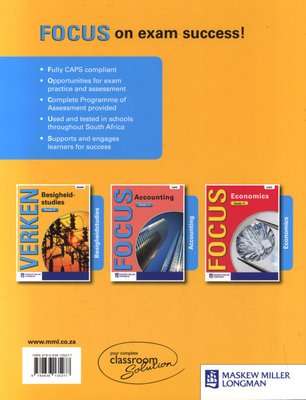Focus Business Studies: Grade 11: Learner's Book - CAPS compliant (Paperback)