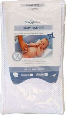 Snuggletime Quick Dry Baby Bather (White)