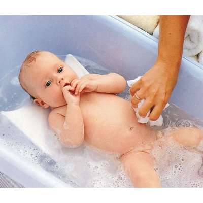 Snuggletime Quick Dry Baby Bather (White)