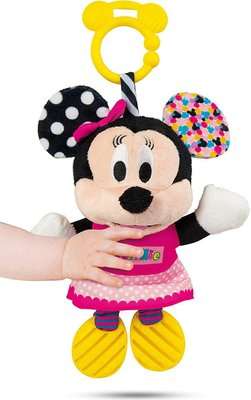 Disney Baby Minnie Basic Plush Rattle