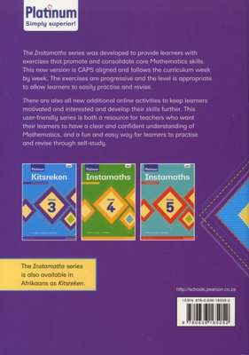 Platinum Instamaths: Grade 3 - CAPS (Staple bound)