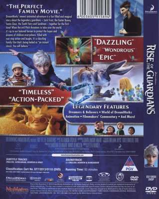 Rise Of The Guardians (DVD)