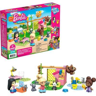 Mega Construx Barbie Animal Grooming Station (97 Pieces)
