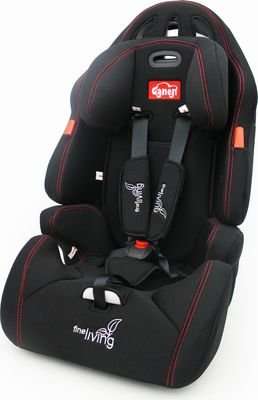 Fine Living Car Seat - Black (Group 1,  2, 3)