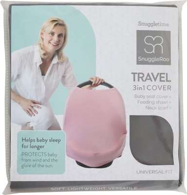 Snuggletime Snuggleroo Travel 3-In-1 Cover (Charcoal)