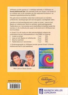 Afrikaans Sonder Grense KABV - Eerste Addisionele Taal Graad 12 Leerderboek (Afrikaans, Paperback)