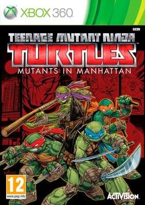 Teenage Mutant Ninja Turtles: Mutants In Manhattan (XBox 360, DVD-ROM)