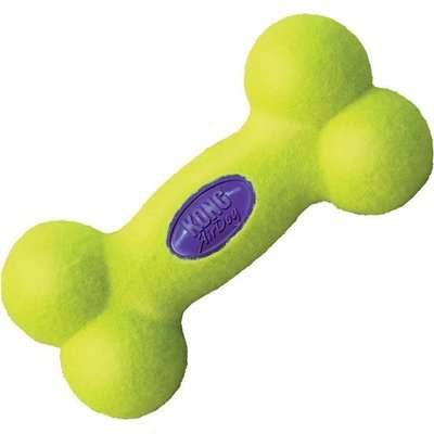 KONG Airdog Squeaker Bone (Yellow)